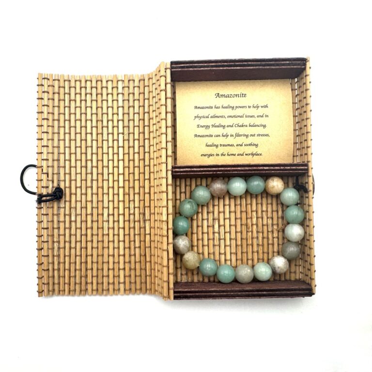 Crystal Bracelet Amazonite 10mm