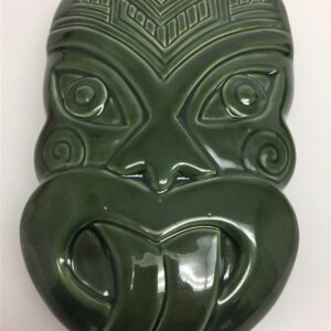 Ceramic Wall Hanging Taniwha - Green