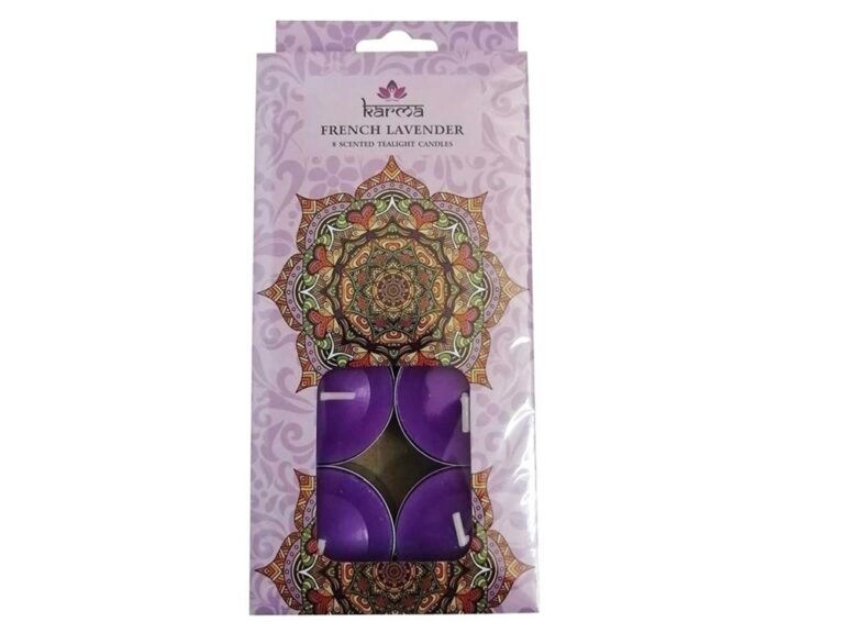 Karma Scented Tealight Candles French Lavender