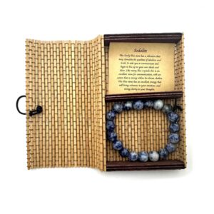 Crystal Bracelet Sodalite 10mm