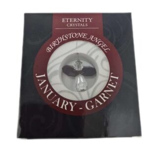 Eternity Crystals Birthstone Suncatcher January Garnet