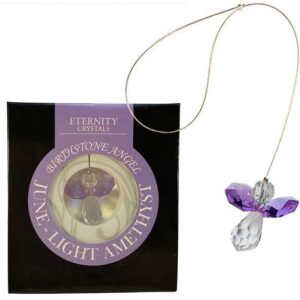 Eternity Crystals Birthstone Suncatcher June-Light Amethyst