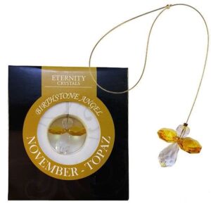 Eternity Crystals Birthstone Suncatcher November-Topaz