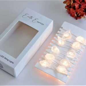 Crystal Fairy Lights Clear Quartz