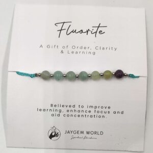 Gemstone Bead Bracelets Fluorite