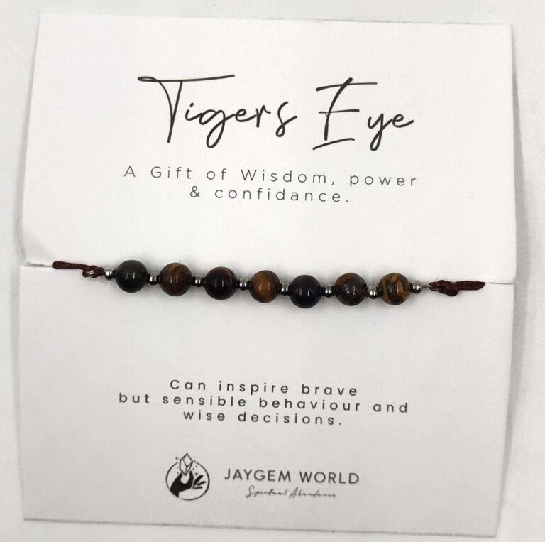 Gemstone Bead Bracelets Tiger Eye
