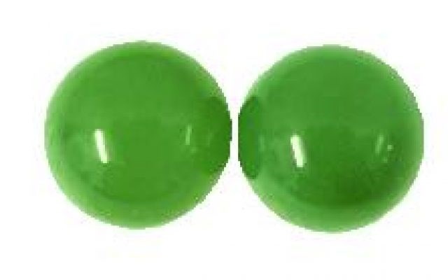 Greenstone Earring Bead 8mm