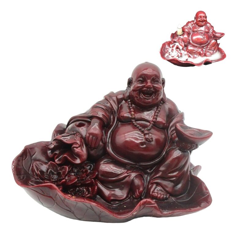 Happy Buddha Backflow Incense Burner