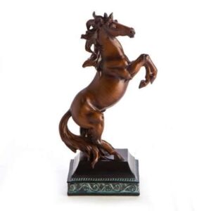 Horse Rearing Figurine