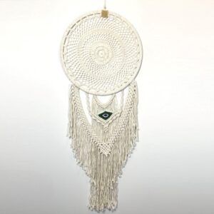 Large Dreamcatcher With Green and Blue Eye 50cm