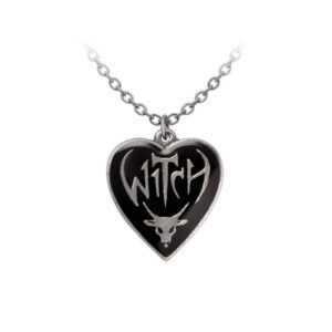 Alchemy Witch Pewter Pendant