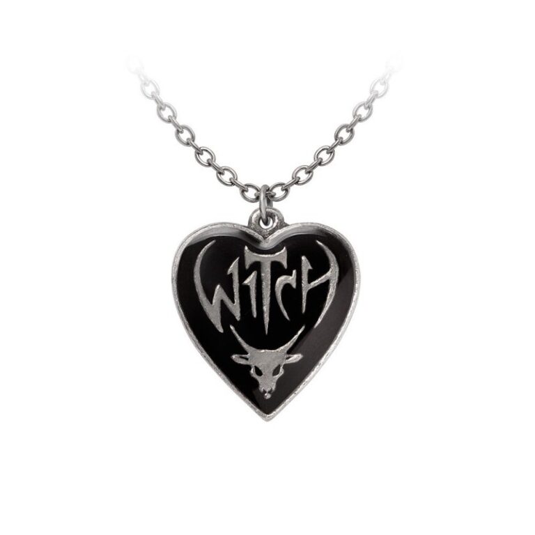 Alchemy Witch Pewter Pendant
