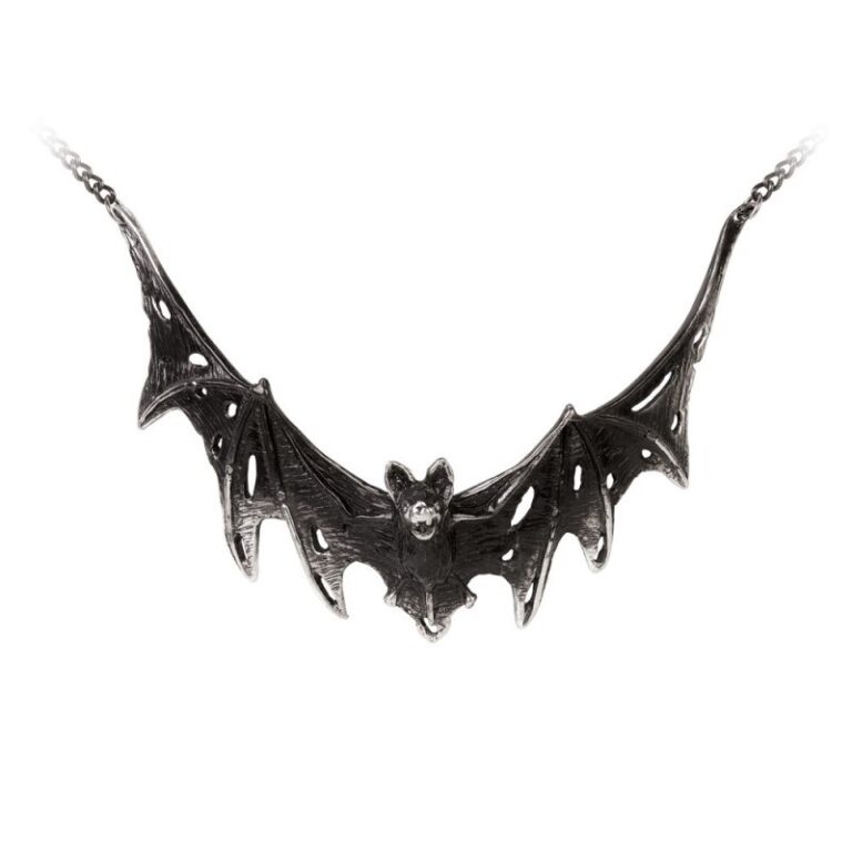 Alchemy Villa Diodati Bat Necklace