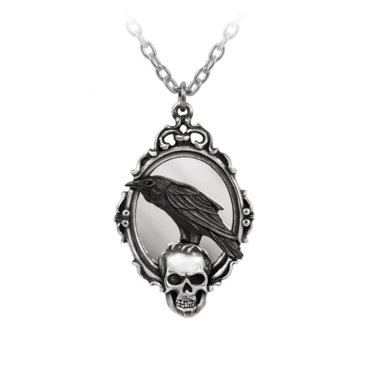 Alchemy Pewter Pendant Reflections Of Poe