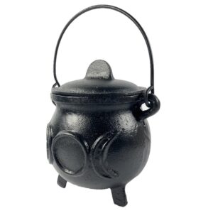 Triple Moon Cast Iron Cauldron