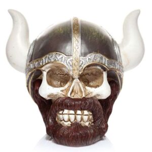 Viking Skull Money Box