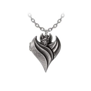 Alchemy Darken Heart Locket Pewter Pendant