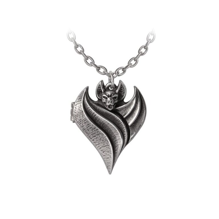Alchemy Darken Heart Locket Pewter Pendant