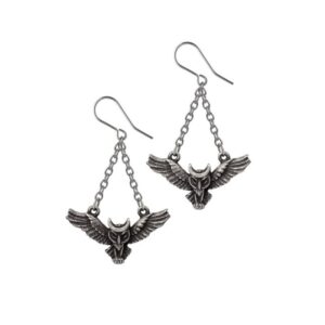 Alchemy Pewter Earrings: Noctis Athena