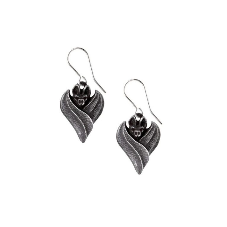 Alchemy Pewter Earrings: Evil-ution