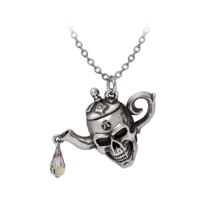 Alchemy Pewter Pendant Poison Brew Teapot