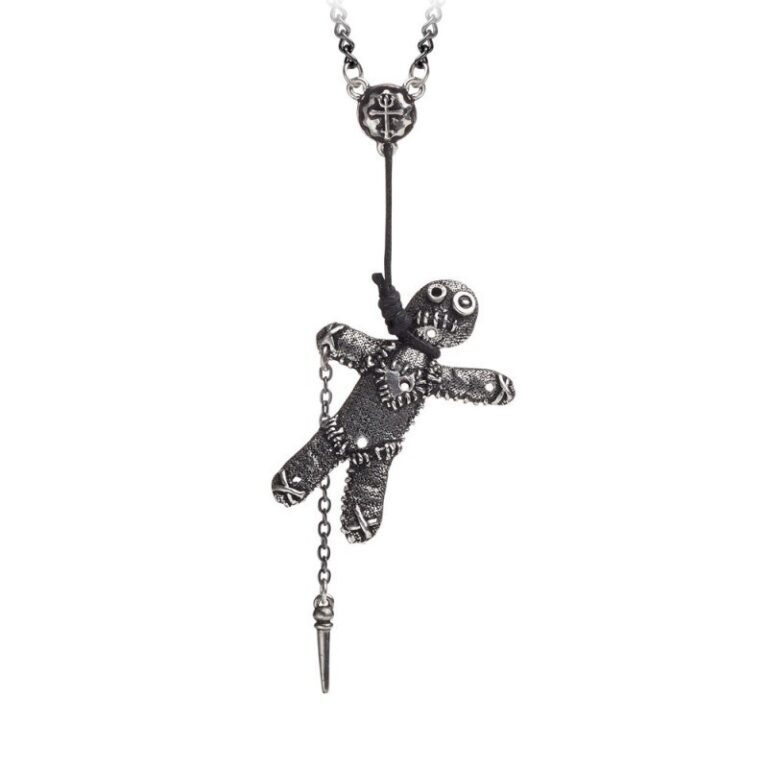 Alchemy Pewter Pendant Voodoo Doll
