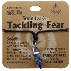 Fear Necklace Sodalite