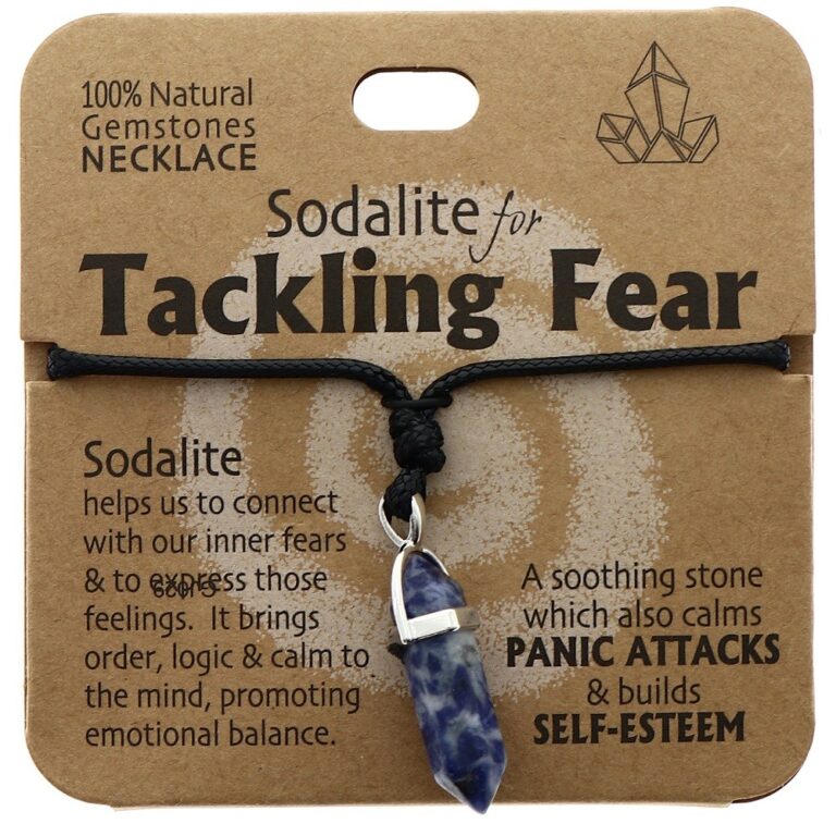 Fear Necklace Sodalite