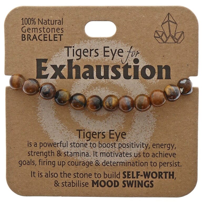 Exhaustion Bracelet Tigers Eye