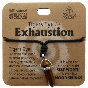 Exhaustion Necklace Tigers Eye
