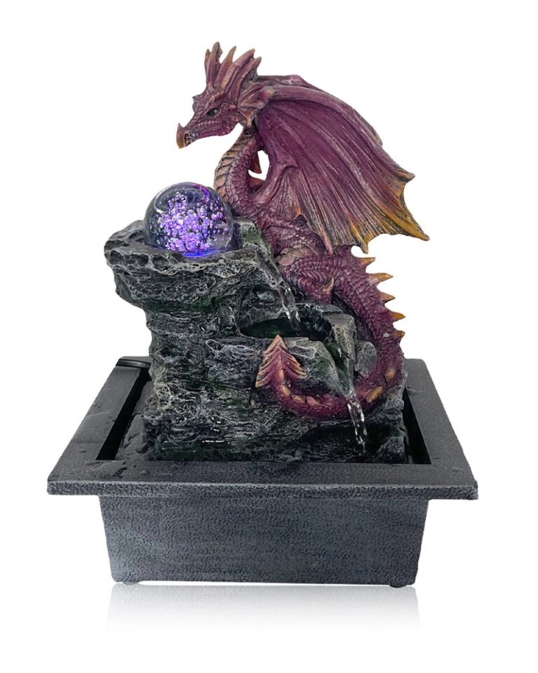 Dragon With Ball Water Feature