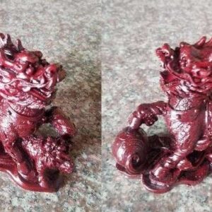 Feng Shui Lions Pair Red