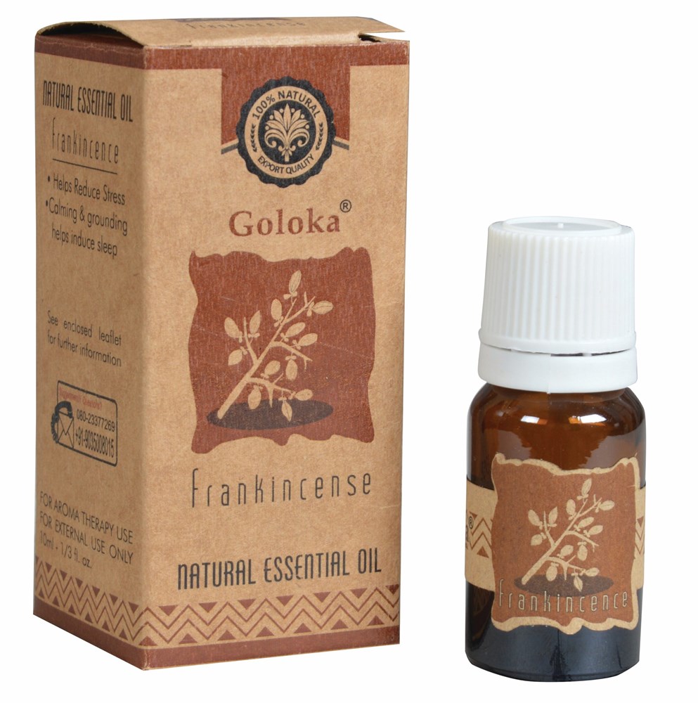 Goloka Frankincense Essential Oil 10 ml Pack