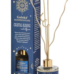 Goloka Manifestations Celestial Blessing Jasmine & Lapis Lazuli Reed Diffuser