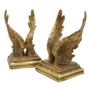 Gold Angel Wings Bookend