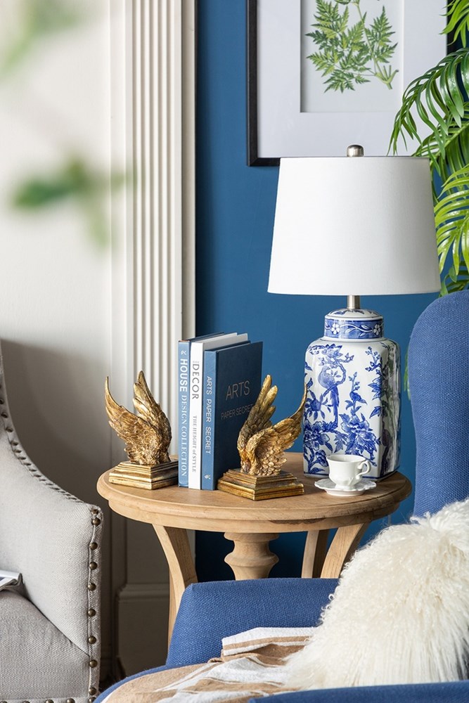 Gold Angel Wings Bookend - Image 3